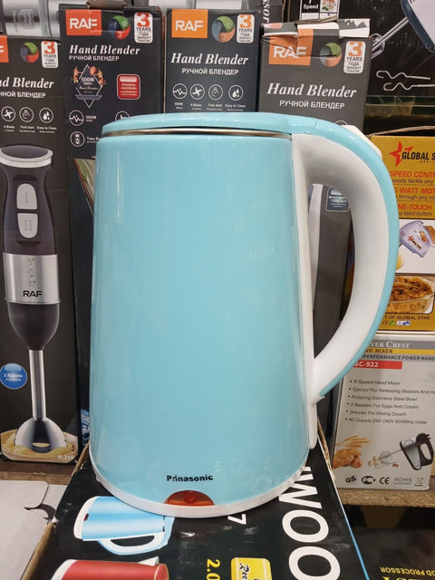 Panasonic Electric Kettle 2.0L | Pink & Light Blue Colors